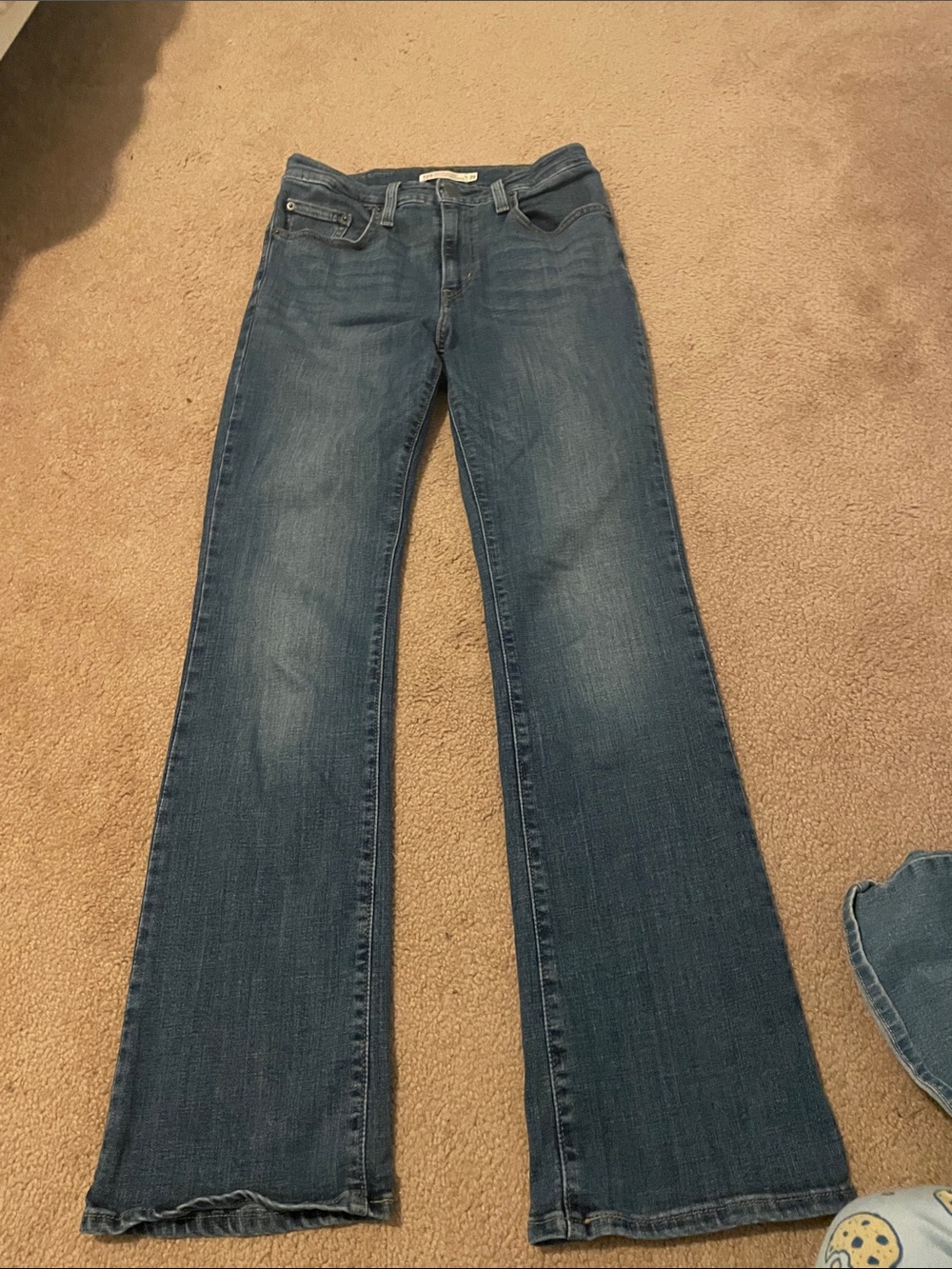 Signature by Levi Strauss Dark Blue Flare Jeans